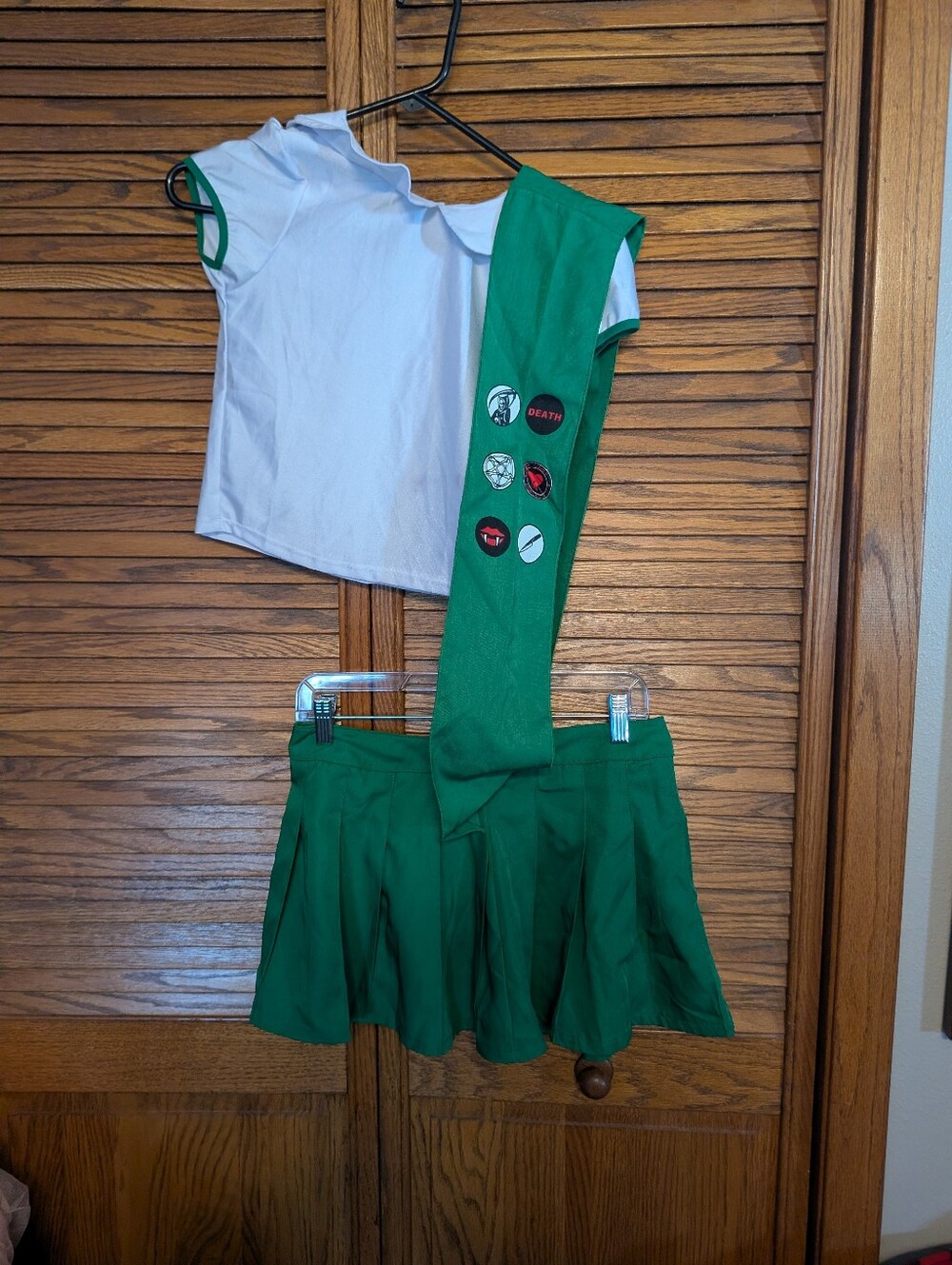 Dolls Kill NWT Hell Scout Girl Scout Costume Set Size Small